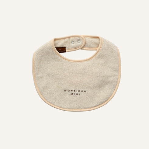 Terry Bib - Cream