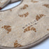 Terry Bib - Brown croissant