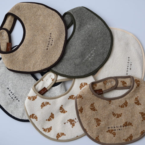 Terry Bib - Cream
