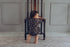 Croissant Sweat Romper - Charcoal