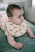 Croissant terry romper - Cream