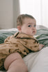 Croissant terry romper - Brown