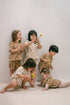 Croissant terry romper - Brown