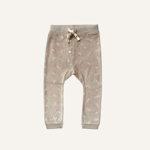 Terry leggings baguette beige